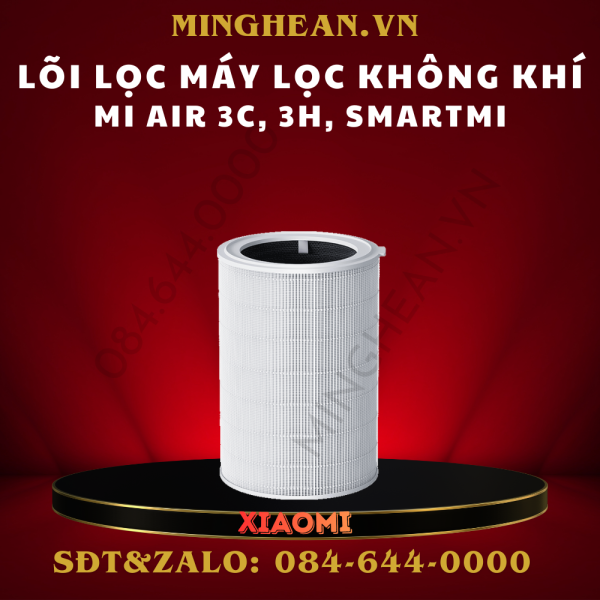 Lõi lọc thay thế máy lọc không khí Xiaomi dòng 3C, 3H, Smartmi