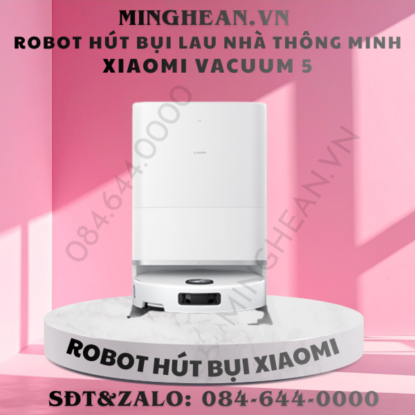 Robot hút bụi lau nhà thông minh Xiaomi Vacuum 5