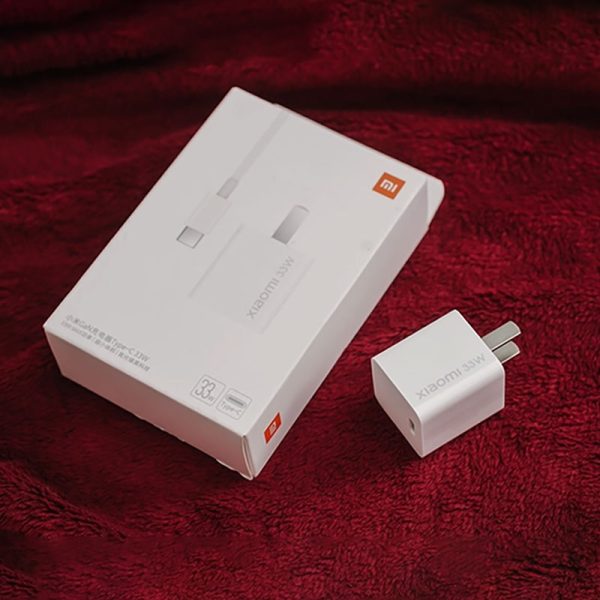Bộ củ cáp sạc nhanh type C Xiaomi 33W kèm dây type C