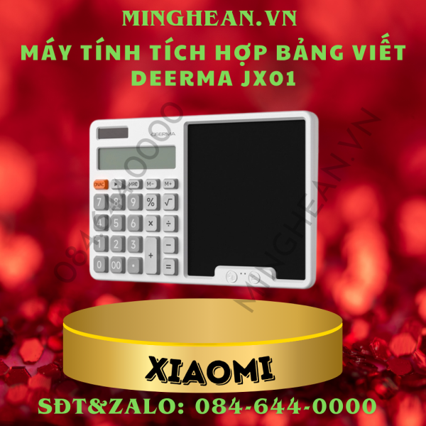 Máy tính tích hợp bảng viết DEERMA JX01