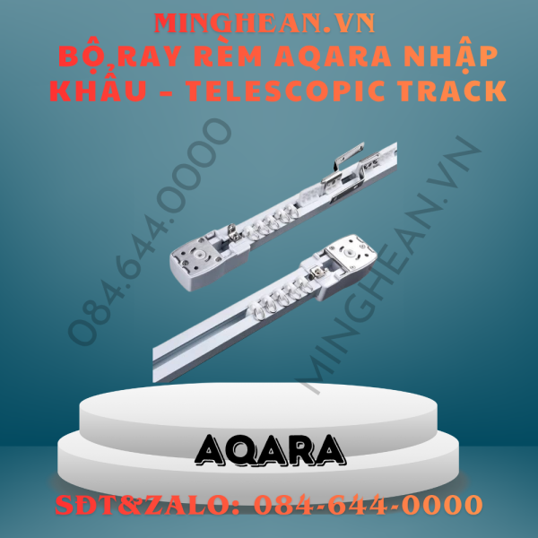 Bộ ray rèm Aqara nhập khẩu - Telescopic Track