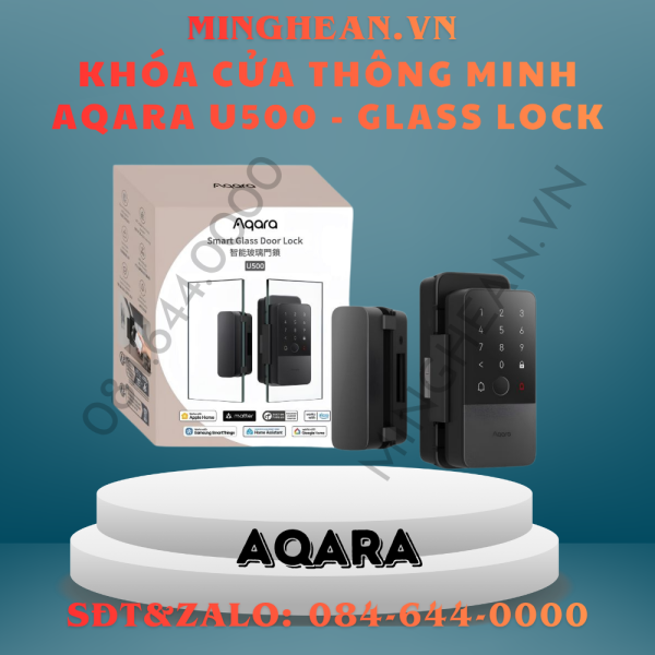 Khóa cửa thông minh Aqara U500 - Glass Lock