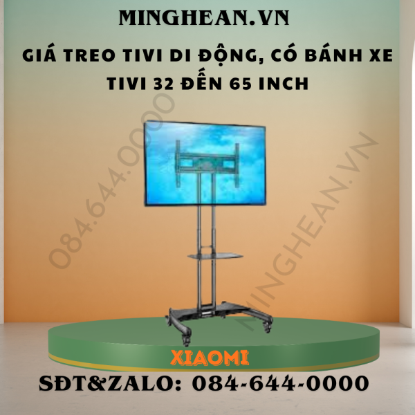 Giá treo tivi di động, có bánh xe dùng Tivi 32 đến 65 inch