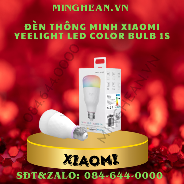 Đèn thông minh Xiaomi Yeelight LED Color Bulb 1S - BH 6 Tháng