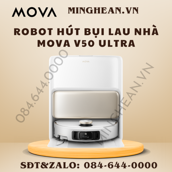 Robot hút bụi lau nhà Mova V50 Ultra