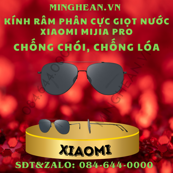 Kính râm phân cực giọt nước Xiaomi Mijia Pro - Chống chói, chống lóa