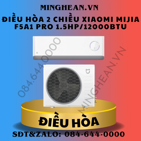 Điều hoà (máy lạnh) 2 chiều Mijia Inverter F5A1 Pro KFR-35GW/12.000BTU/1.5HP