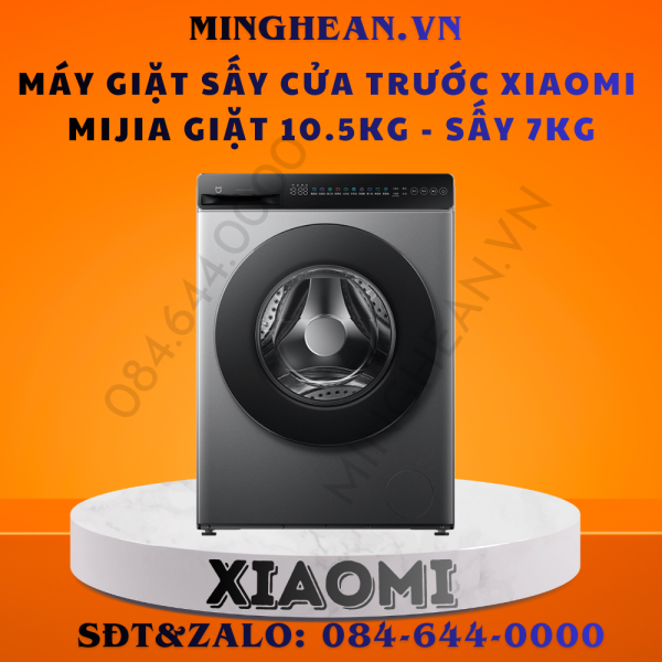 Máy giặt sấy cửa trước Xiaomi Mijia Giặt 10.5kg - Sấy 7kg – Bản Quốc Tế