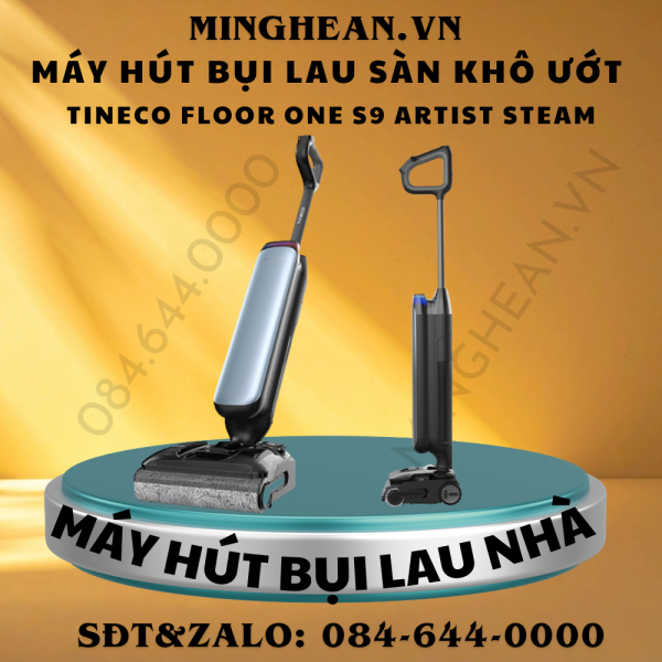Máy hút bụi lau sàn khô ướt Tineco Floor One S9 Artist Steam