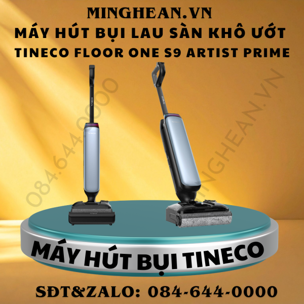 Máy hút bụi lau sàn khô ướt Tineco Floor One S9 Artist Prime