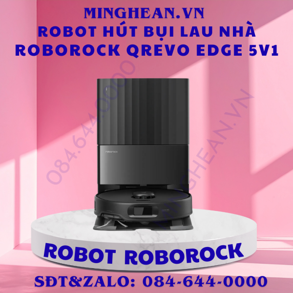 Robot hút bụi lau nhà Roborock Qrevo 5V1 – Bản Quốc Tế