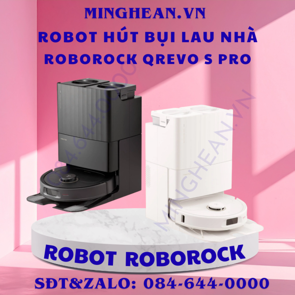 Robot hút bụi lau nhà Roborock Qrevo S Pro