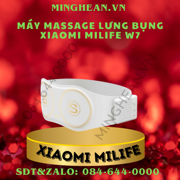 Máy massage lưng bụng Xiaomi miLife W7
