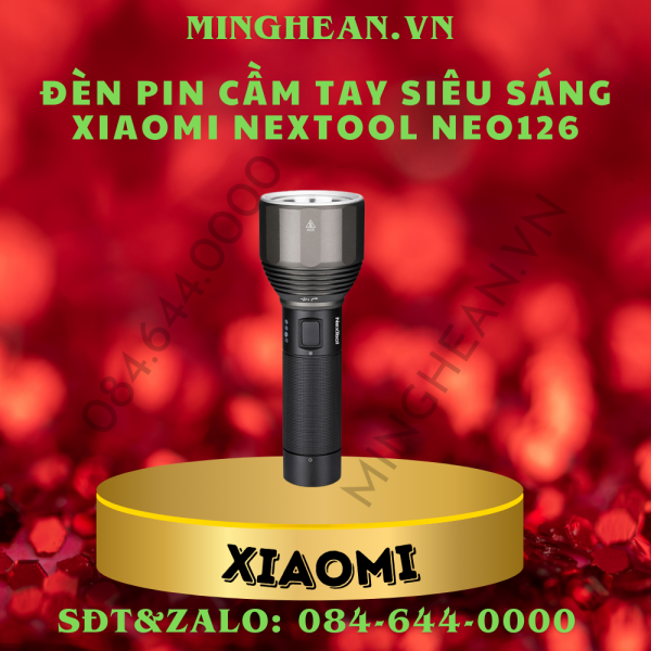 Đèn pin cầm tay siêu sáng Xiaomi Nextool NEO126