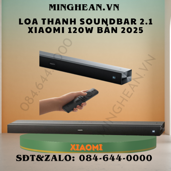 Loa thanh Soundbar 2.1 Xiaomi 120W Bản 2025