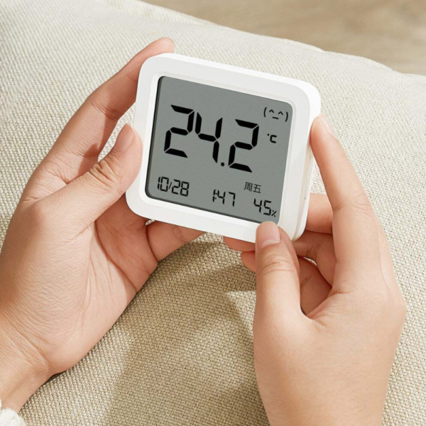 Nhiệt ẩm kế thông minh Xiaomi Mijia có ngày giờ